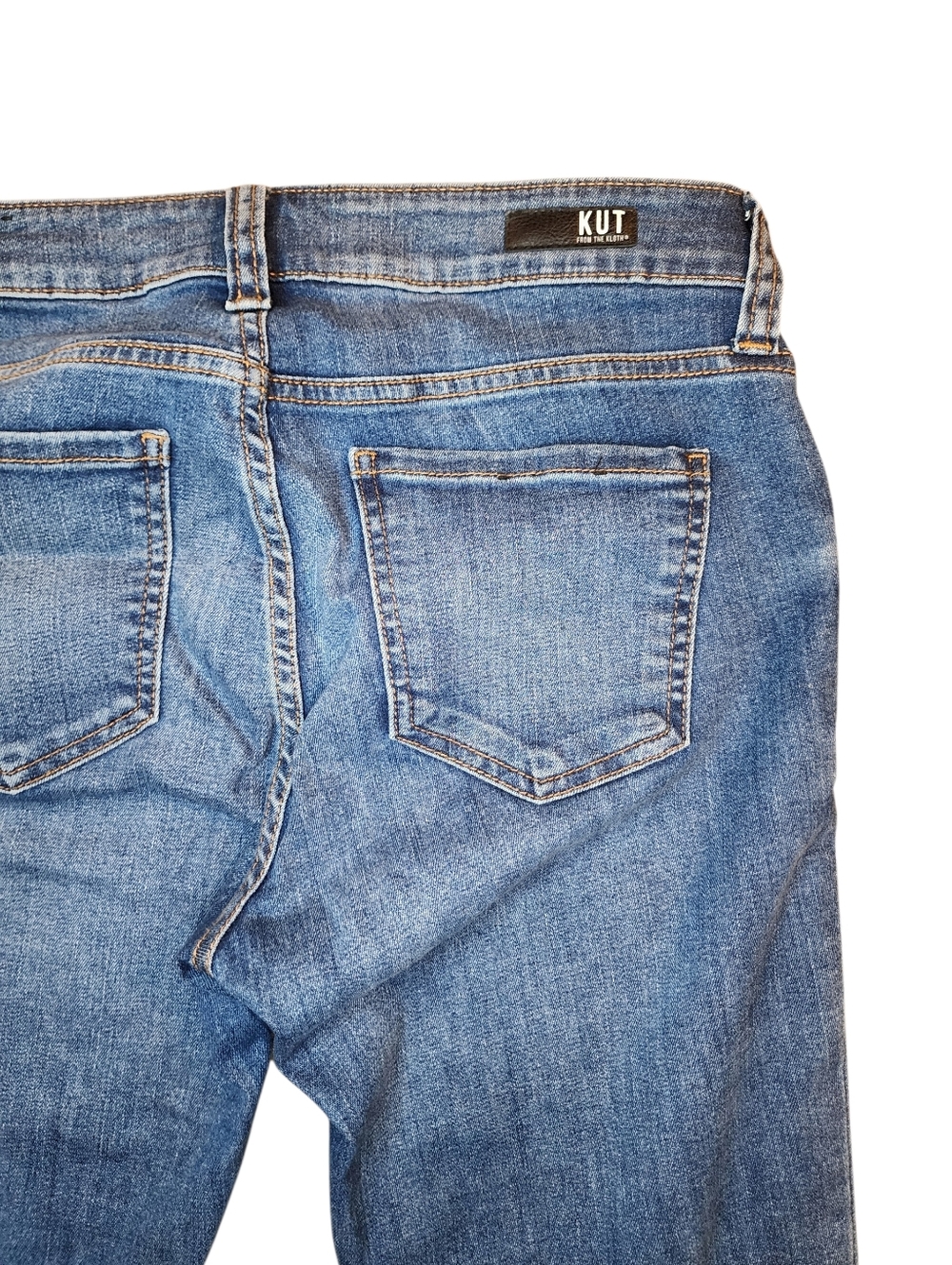 ​KUT from the Kloth Connie Ankle Skinny Jeans Raw Hem - 6 - Picture 5 of 6